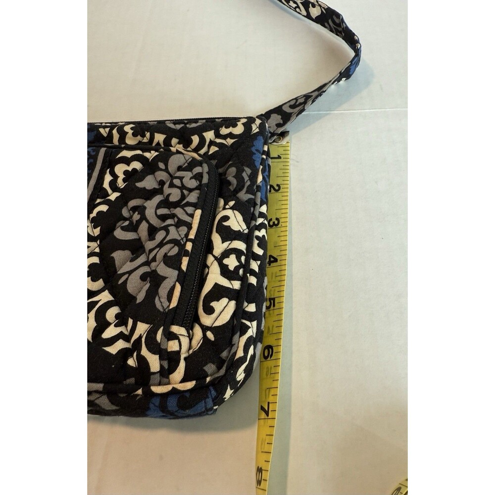 Vera Bradley Crossbody Canterberry Cobalt Quilted Cotton Fabric Bag - Picture 13 of 15